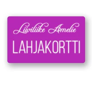Amelie Lahjakortti myymälään