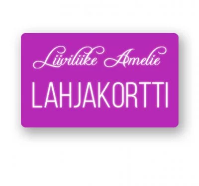 Amelie Lahjakortti myymälään